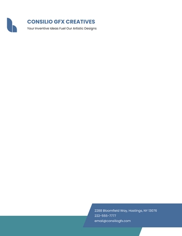 Free Graphic Design Company Letterhead Template to Edit Online