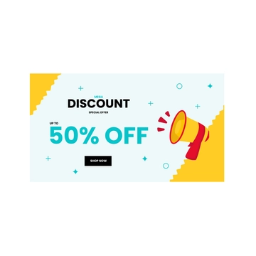 Free Offer Banner Vector Template to Edit Online