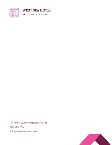 Free Formal Design Letterhead Template to Edit Online
