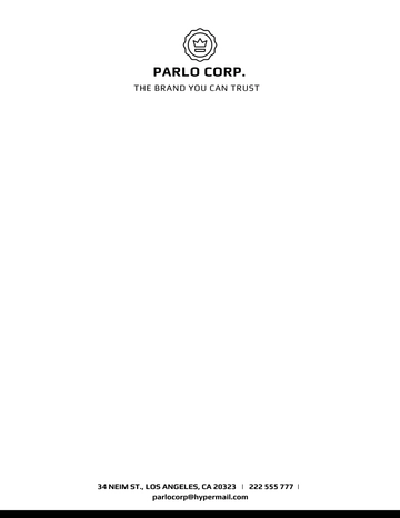 Free Corporate Branding Letterhead Template to Edit Online