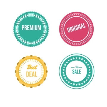 Free Circle Label Clipart Template to Edit Online
