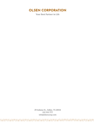 Free Vintage Letterhead Template to Edit Online