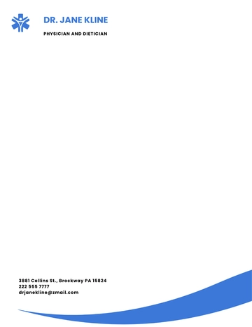 Free Physician Letterhead Template to Edit Online Free Physician Letterhead Template to Edit Online