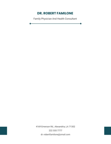 Free Family Physician Letterhead Template to Edit Online Free Family Physician Letterhead Template to Edit Online