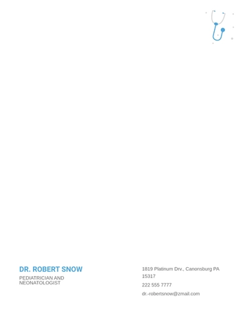 Free Pediatric Doctor Letterhead Template to Edit Online