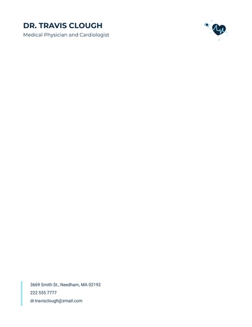 Free Medical Physician Letterhead Template to Edit Online Free Medical Physician Letterhead Template to Edit Online