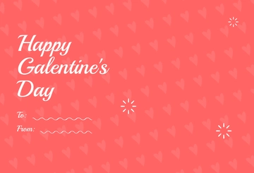Free Cute Galentine's Day Card Template to Edit Online