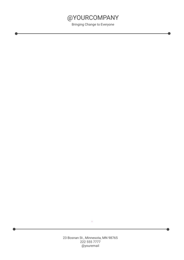 Free Employment Letterhead Template to Edit Online