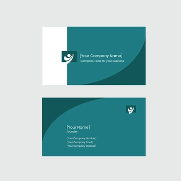 Free Corporate Business Card Vector Template to Edit Online
