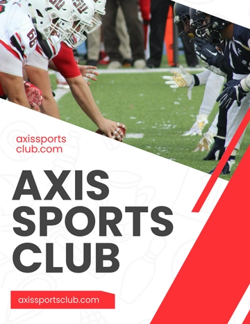 Free Sports Club Flyer Template to Edit Online