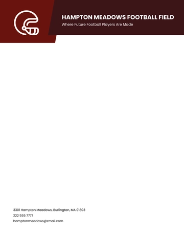 Free Football Field Letterhead Template to Edit Online Free Football Field Letterhead Template to Edit Online