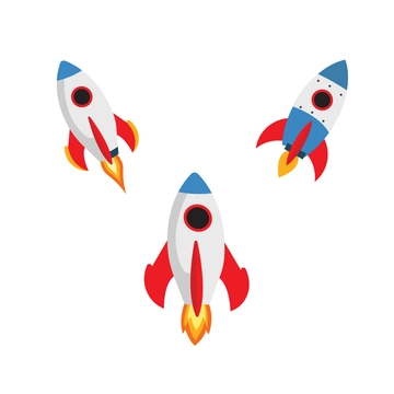 Free Rocket Emoji Clipart Template to Edit Online