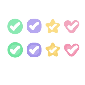 Free Cute Check Mark Clipart Template to Edit Online