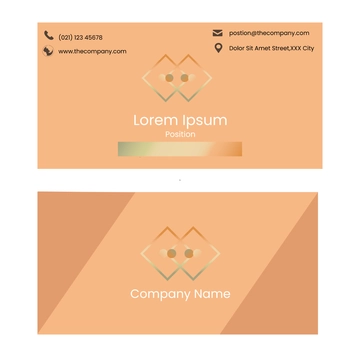 Free Creative Business Card Vector Template to Edit Online