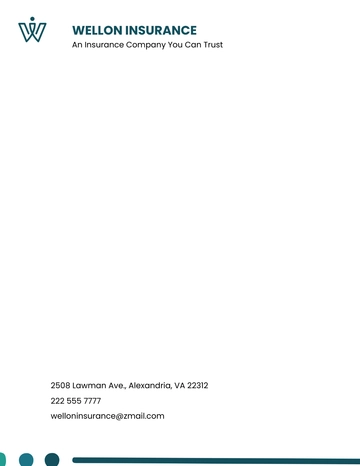 Free Manufacturing Company Letterhead Template to Edit Online