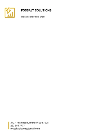 Free Utility & Energy Company Letterhead Template to Edit Online Free Utility & Energy Company Letterhead Template to Edit Online