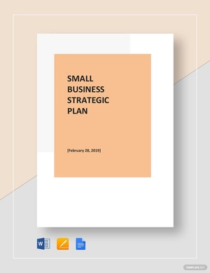 Small Business Strategic Plan Template