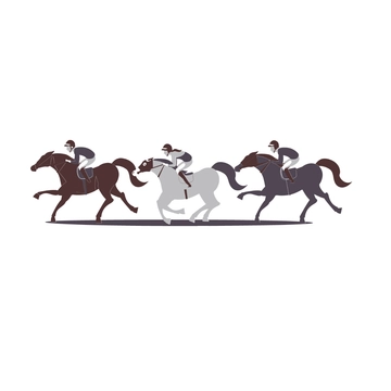 Free Horse Racing Clipart Template to Edit Online