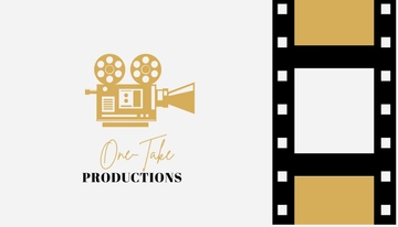 Free Film Maker Business Card Template to Edit Online