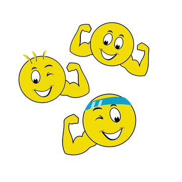 Free Healthy Smiley Clipart Template to Edit Online