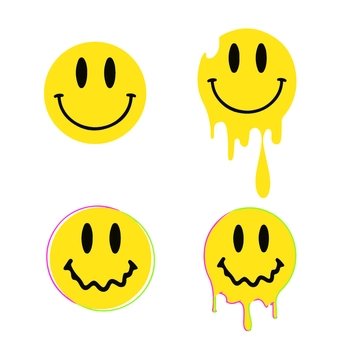 Free Acid Smiley Clipart Template to Edit Online
