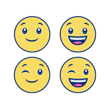 Free Cartoon Yellow Smiley Vector Template to Edit Online