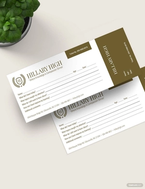 Blank Exit Ticket Template