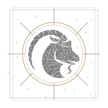 Free Modern Capricorn Clipart Template to Edit Online