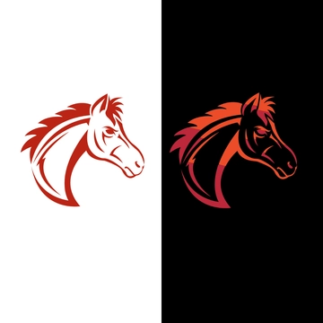 Free Tribal Horse Clipart Template to Edit Online