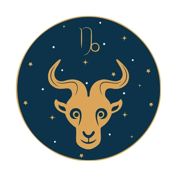 Free Capricorn Horoscope Clipart Template to Edit Online