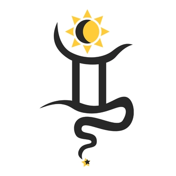 Free Gemini Tattoo Clipart Template to Edit Online