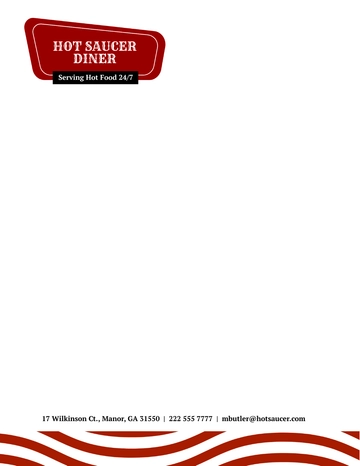 Free Blank Startup Letterhead Template to Edit Online