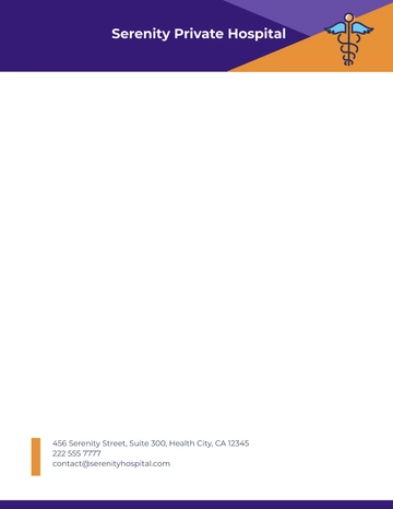 Free Email Letterhead Design Template to Edit Online