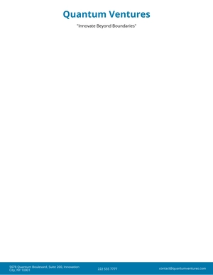 Free Basic Service Letterhead Template to Edit Online
