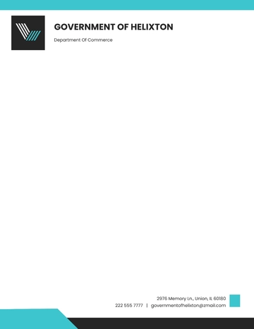 Free Department of Commerce Letterhead Template to Edit Online Free Department of Commerce Letterhead Template to Edit Online