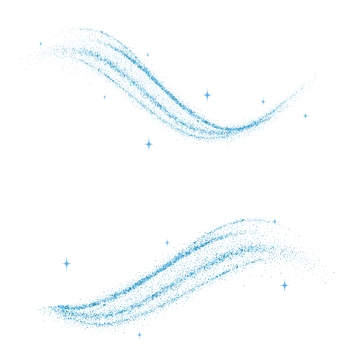 Free Blue Sparkle Clipart Template to Edit Online