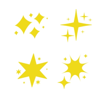 Free Transparent Sparkle Clipart Template to Edit Online