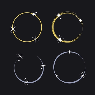 Free Sparkle Ring Clipart Template to Edit Online