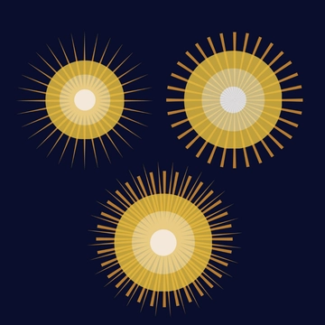 Free Sun Sparkle Clipart Template to Edit Online