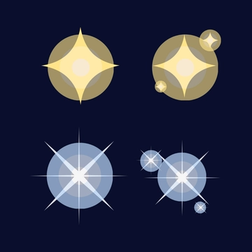 Free Shiny Sparkle Clipart Template to Edit Online
