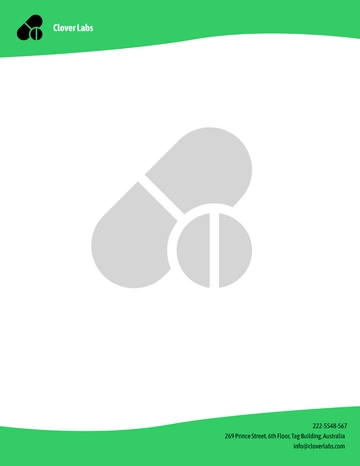 Free Corporate Pharmacy Letterhead Template to Edit Online
