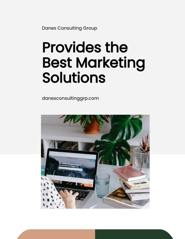 Free Marketing Consulting Flyer Template to Edit Online