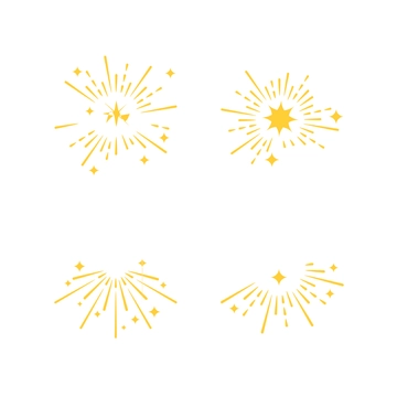 Free Cracker Sparkle Clipart Template to Edit Online