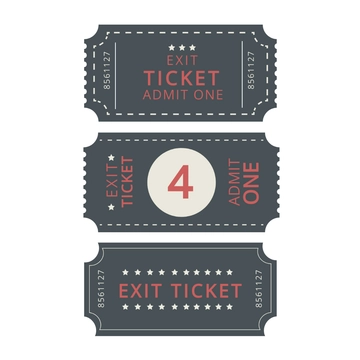 Free Exit Ticket Vector Template to Edit Online Free Exit Ticket Vector Template to Edit Online