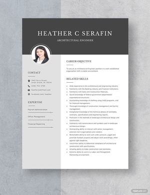Architectural Engineer Resume