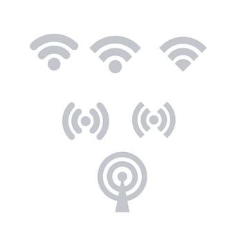 Free Simple WiFi Clipart Template to Edit Online