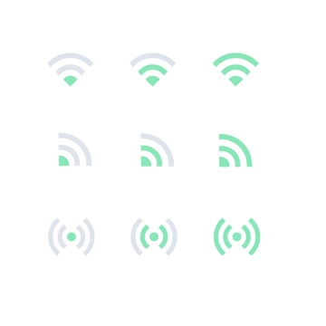 Free Small WiFi Symbol Clipart Template to Edit Online