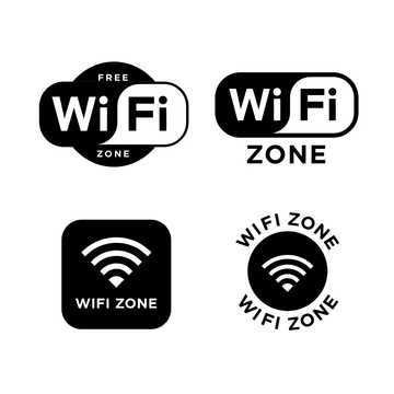 Free Zone WiFi Clipart Template to Edit Online