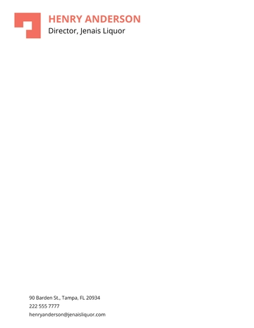 Free Director Letterheads Template to Edit Online Free Director Letterheads Template to Edit Online