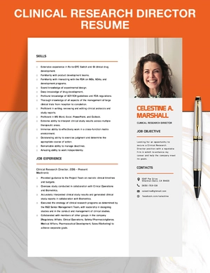 Clinical Research Director Resume
